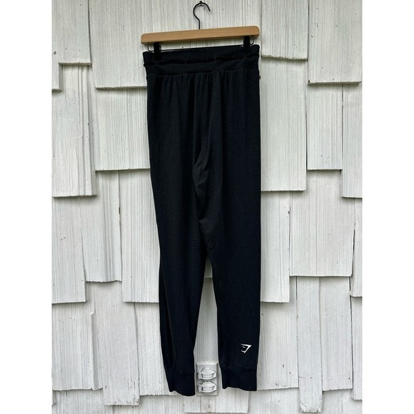 Gymshark Vital Seamless 2.0 Ankle Joggers High Rise Drawstring Waist‎ Black S - Picture 7 of 9